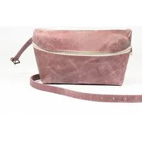 monday market monday market Bauchtasche Lucas aus Leder, Altrosa, – Produktbild 1 von 1