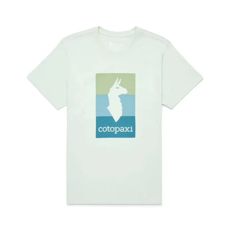 Cotopaxi T-Shirt Cotopaxi Llama Block, Vert, – Produktbild 1 von 1