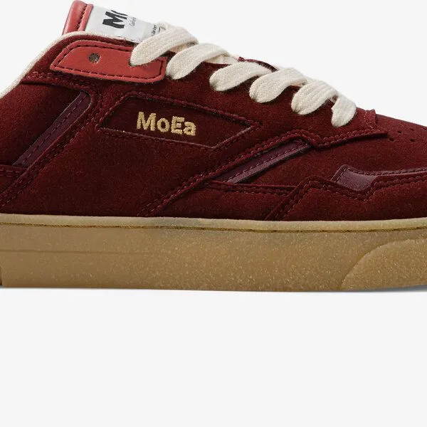 MoEa MoEa Sneakers GEN9 - Grapes Full Burgundy Suede, Red, – Produktbild 5 von 5