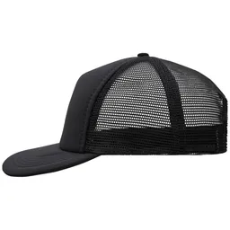 Myrtle Beach myrtle beach 5 Panel Mesh Kappe mit flachem Schild MB6508 Einheitsgröße black – Produktbild 1 von 1