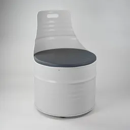 Lockengelöt Lockengelöt Sessel aus einem Hamburger Ölfass – Produktbild 1 von 1