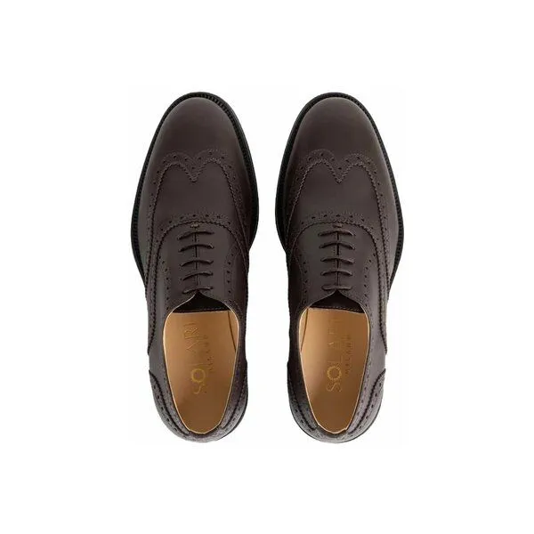 Solari Milano Solari Milano Veganer Oxford Brogue, Brown, – Produktbild 3 von 4