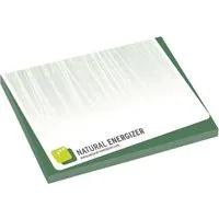 Memo memo Haftnotizen 100 x 72mm, 50 Blatt, recy. weiß, inkl. 1-4 farbigem Einzelblattdruck – Produktbild 1 von 1