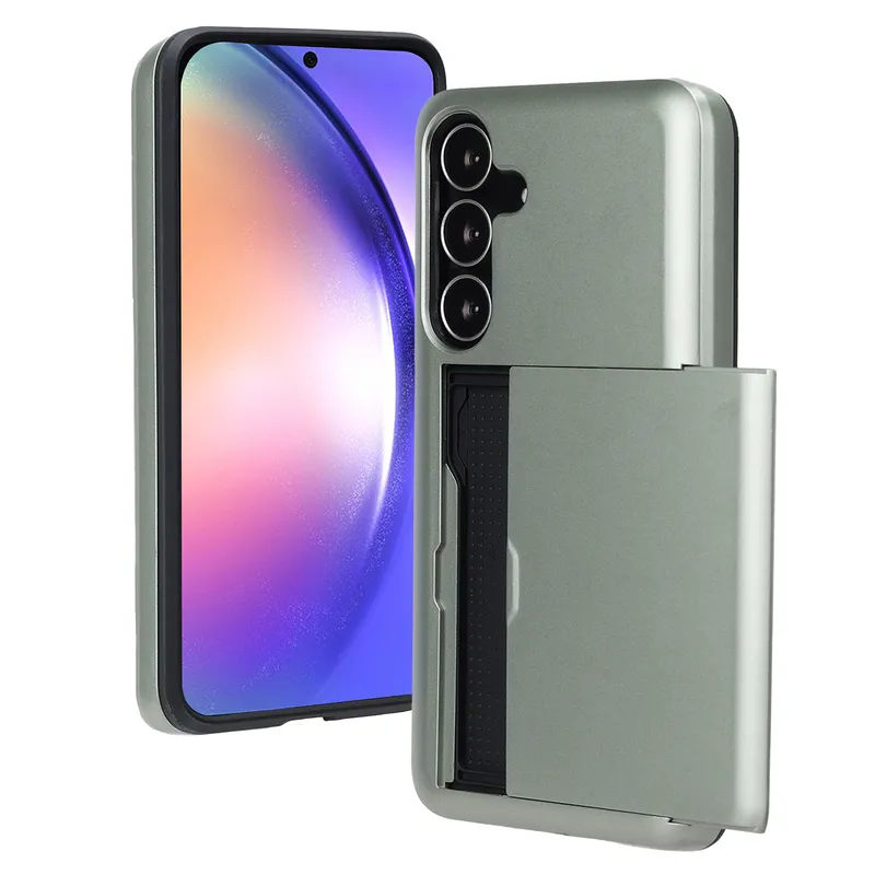 imoshion imoshion Backcover mit Kartenfach für das Samsung Galaxy S25 FE, Grün, – Produktbild 1 von 1