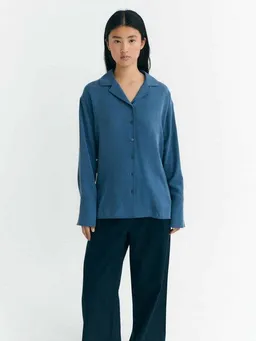 thinking mu thinking mu Damen Bluse - Sira Blouse - aus Lyocell – Produktbild 1 von 1