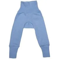 Cosilana Cosilana Baby Hose mit Bund Bio Baumwolle kbT Wolle Seide, Blau meliert, – Produktbild 1 von 1