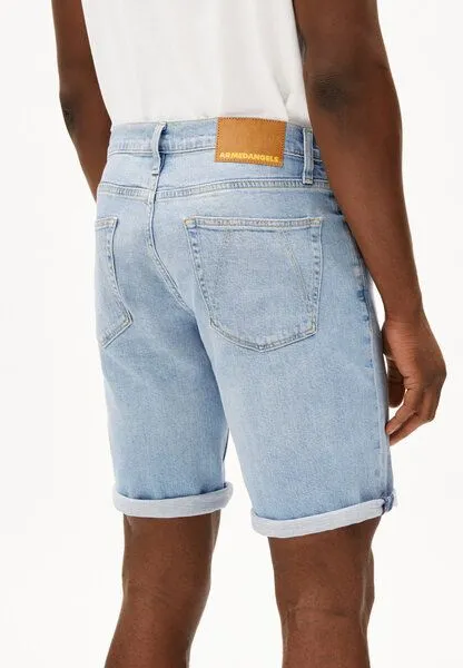 ARMEDANGELS ARMEDANGELS NAAILO Herren Jeans Shorts aus Bio-Baumwoll-Hanf Mix, Blue, – Produktbild 6 von 7