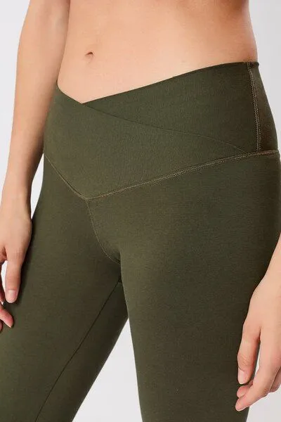 mandala Mandala Wrap Legging, Leaf (grün), – Produktbild 3 von 4