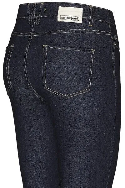 Wunderwerk Wunderwerk Damen Jeans High Waist "Keira denim", Blau (blue 7), – Produktbild 2 von 3