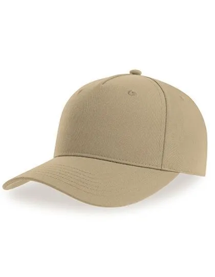 Atlantis Headwear Atlantis Headwear Fiji Cap Strukturierte Baseballkappe verstellbarer Klettverschluss, Khaki (braun), – Produktbild 1 von 3