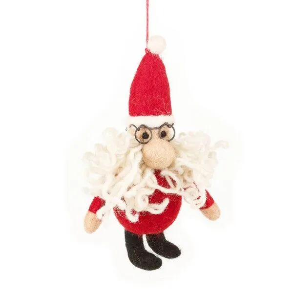 Felt So Good felt so good Santa Claus Weihnachtsanhänger aus Filz – Produktbild 1 von 2