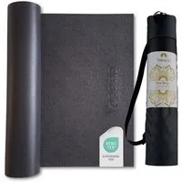 Yosana Yosana Yogamatte inkl. Tragetasche, Made in Germany, rutschfeste OEKO-TEX100 geprüfte Yoga Matte (Anthrazit) – Produktbild 1 von 1