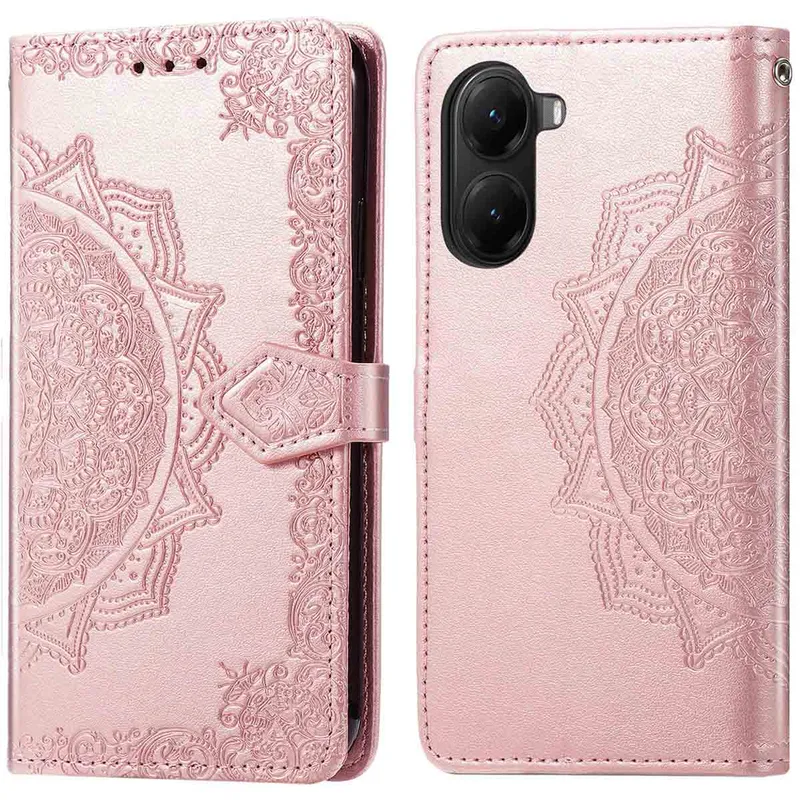 imoshion imoshion Mandala Klapphülle für das Xiaomi Poco X7 Pro, Rosegold, – Produktbild 1 von 1