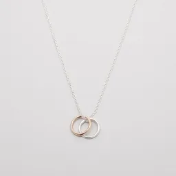 fejn jewelry fejn jewelry Kette 'bicolor circle' – Produktbild 1 von 1