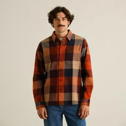 Dedicated DEDICATED Herren Flanellhemd Rute Check Muted – Produktbild 1 von 1