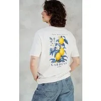 Kultgut Kultgut Artdesign - Shirt aus recycelter Biobaumwolle / Botanical Gardens, Natur, – Produktbild 1 von 1