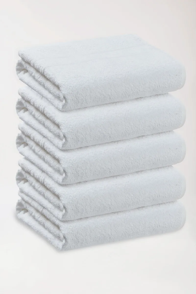 BERUFSBEKLEIDUNG Handtuch 50x70 cm weiß - Berufsbekleidung.de, Weiß 50x70 cm, – Produktbild 1 von 1