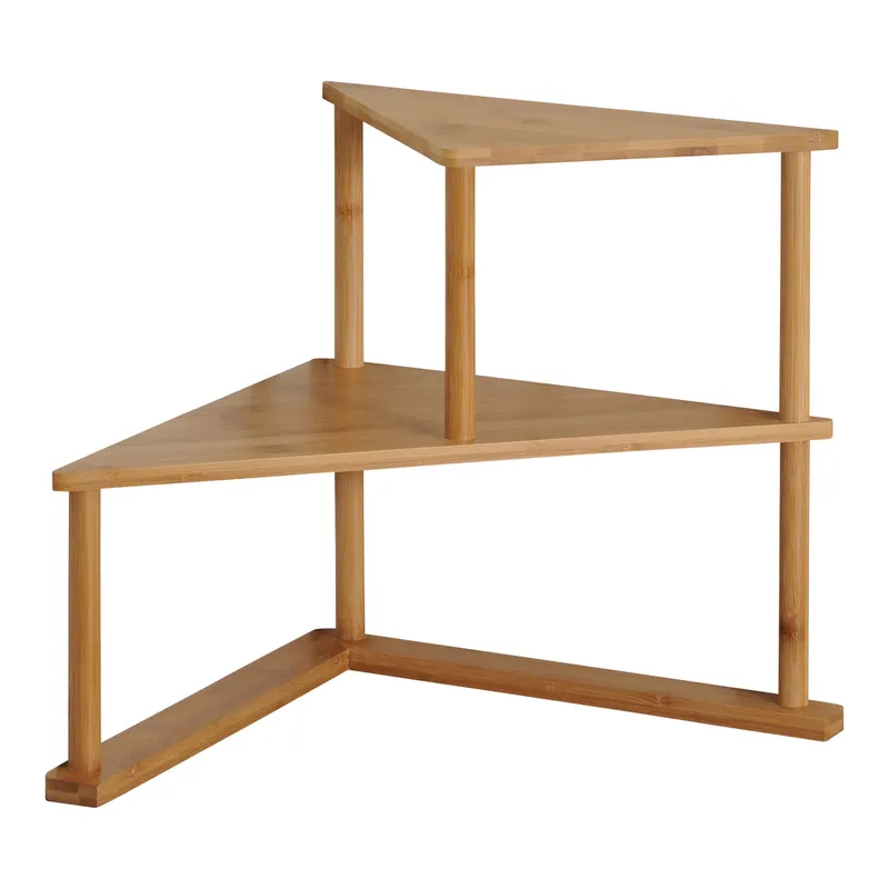 Kesper Küchen-Eckregal, 2-teilig, Braun, – Produktbild 1 von 2