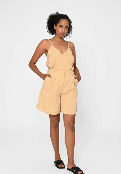 Lovjoi Lovjoi Shorts CABANAA aus TENCEL Lyocell, Brown sugar (beige), – Produktbild 4 von 4