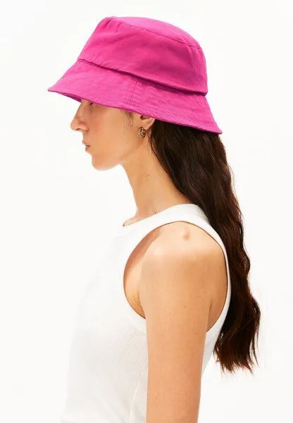 ARMEDANGELS ARMEDANGELS BUCKET HAT Unisex aus 100% Bio-Baumwolle, Very berry washed, – Produktbild 2 von 4