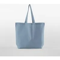 Westford Mill Westford Mill große Baumwolltasche Shopper Einkaufstasche Maxi, Blau (dusty), – Produktbild 1 von 1