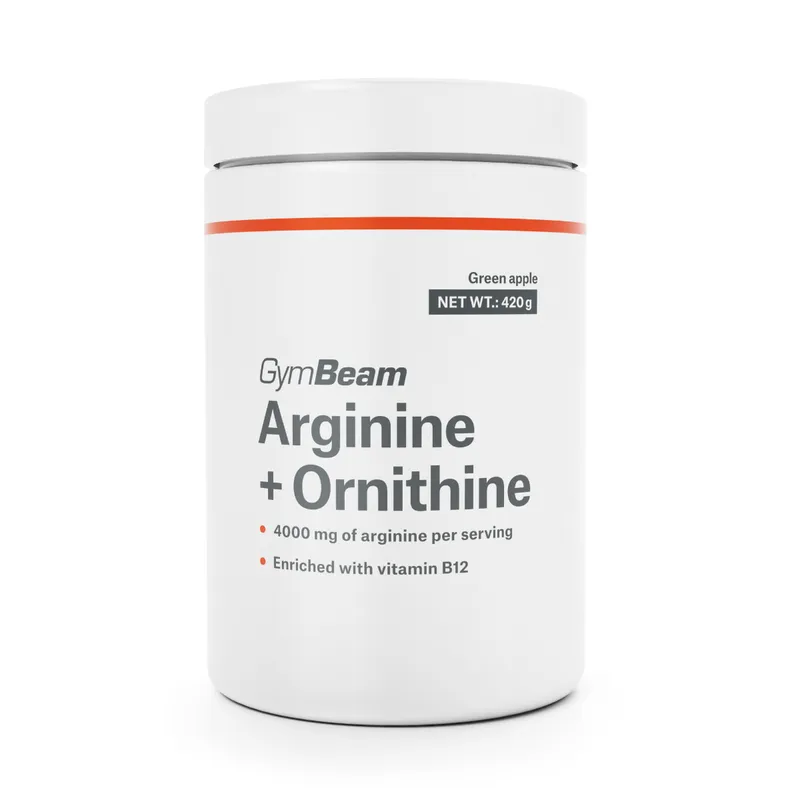 GymBeam GymBeam Arginin + Ornithin 420 g Zitrone Limette – Produktbild 1 von 1