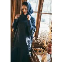 Kopyto Kopyto BIRUANG Bandana Halstuch 100% Merinowolle RWS-Zertifiziert Ökologisch Unifarben, Denimblau, – Produktbild 1 von 1