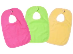 Wörner Südfrottier Wörner Südfrottier Lätzchen mit Druckknopf Bio Baumwolle 3er Set Maße 30 x 45 cm – Produktbild 1 von 1