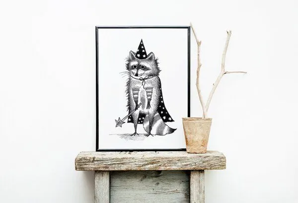 LIGARTI Kunstdruck »Zaubär« von LIGARTI | A4, A3 oder A2 | Wandbild | Poster | Kunst – Produktbild 3 von 4