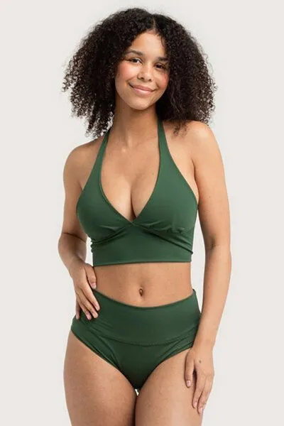 Frija Omina Frija Omina Recycling Bikinihose "Fjordella", Oliv (grün), – Produktbild 2 von 4