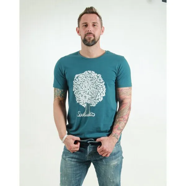 NATIVE SOULS NATIVE SOULS T-Shirt Herren - Soulmates, Deep teal, – Produktbild 1 von 1