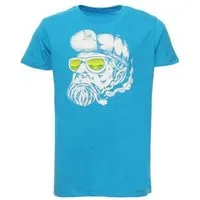 FÄDD FÄDD Kinder T-Shirt Rundhals aus Bio-Baumwolle "Hipster Hans Kidz" Blau – Produktbild 1 von 1