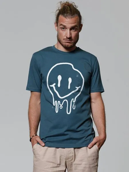 watapparel watapparel T-Shirt Unisex Smiley, Stargazer, – Produktbild 2 von 5