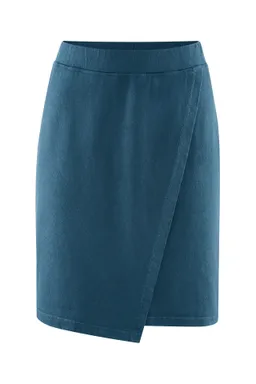 HempAge Hempage Damen vegan Wickelrock Reef In Blaugrün – Produktbild 1 von 1