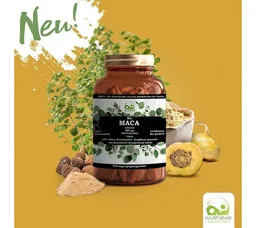 You&Nature Bio Maca schwarz 500 mg, 300 Tabletten vegan Tabletten, 300 er 300 St., 150 g, Laktosefrei, Ohne Nüsse, Sojafrei, Gelatinefrei, Glutenfrei – Produktbild 1 von 1
