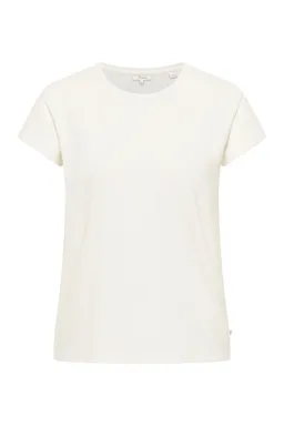 Tranquillo Jerseyshirt Manaa aus Tencel™ - white / L – Produktbild 1 von 1