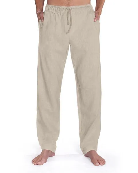 SCHAZAD Leinenhose CHINO von SCHAZAD, Beige, – Produktbild 1 von 3