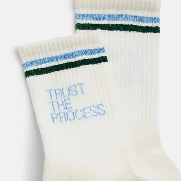 Natural Vibes Natural Vibes Trust the Process Gripsocken | Bio GOTS | Pilates Socken mit Gripsohle | Herren Damen Socken | Unisex – Produktbild 3 von 4