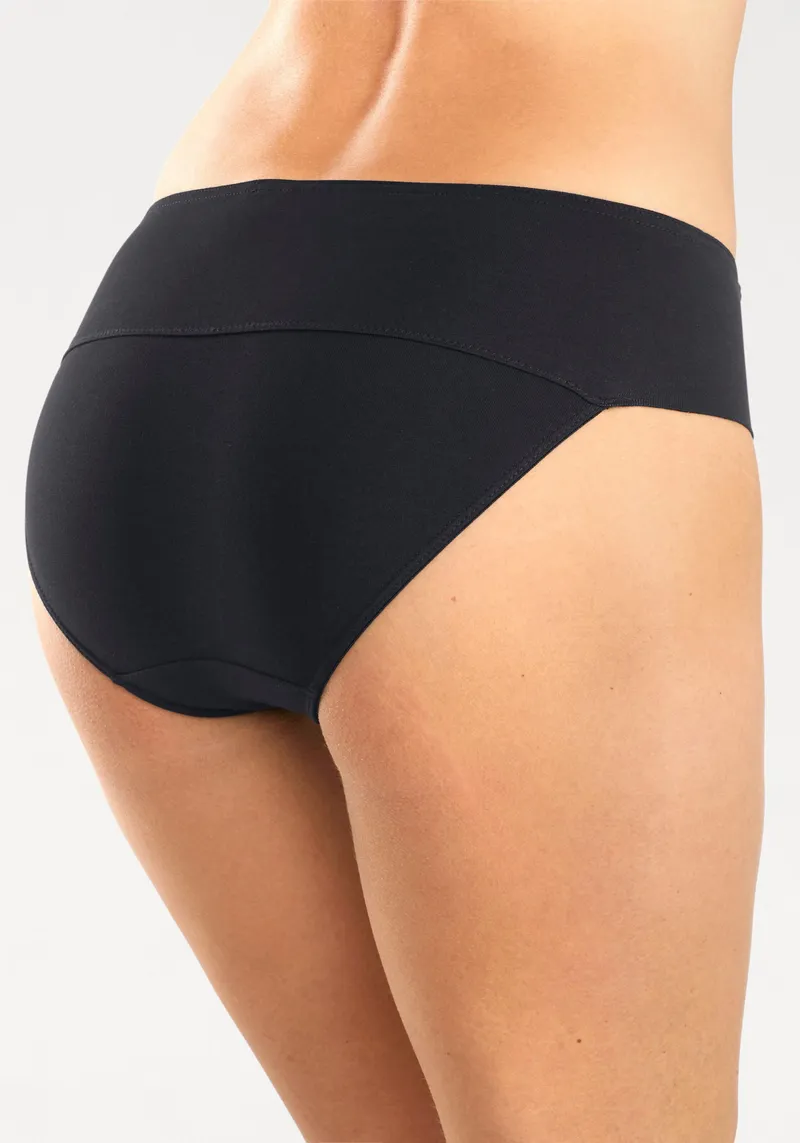 petite fleur by Lascana Formslip schwarz, Schwarz, – Produktbild 1 von 3