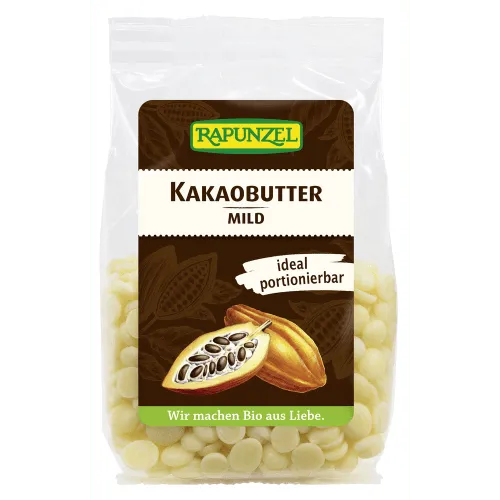 RAPUNZEL Kakaobutter-Chips, mild – Produktbild 1 von 2