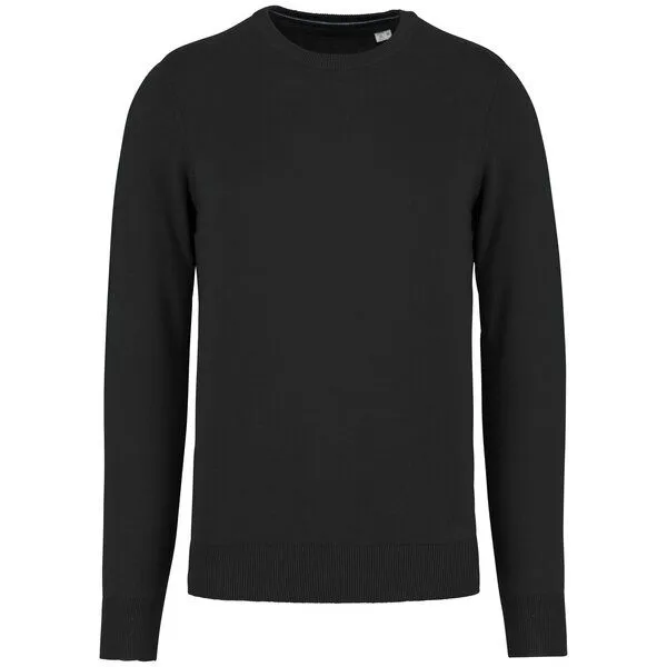 Kultgut Kultgut Fühl dich wohl- Weicher Strickpullover aus reiner Biobaumwolle, Black, – Produktbild 1 von 3