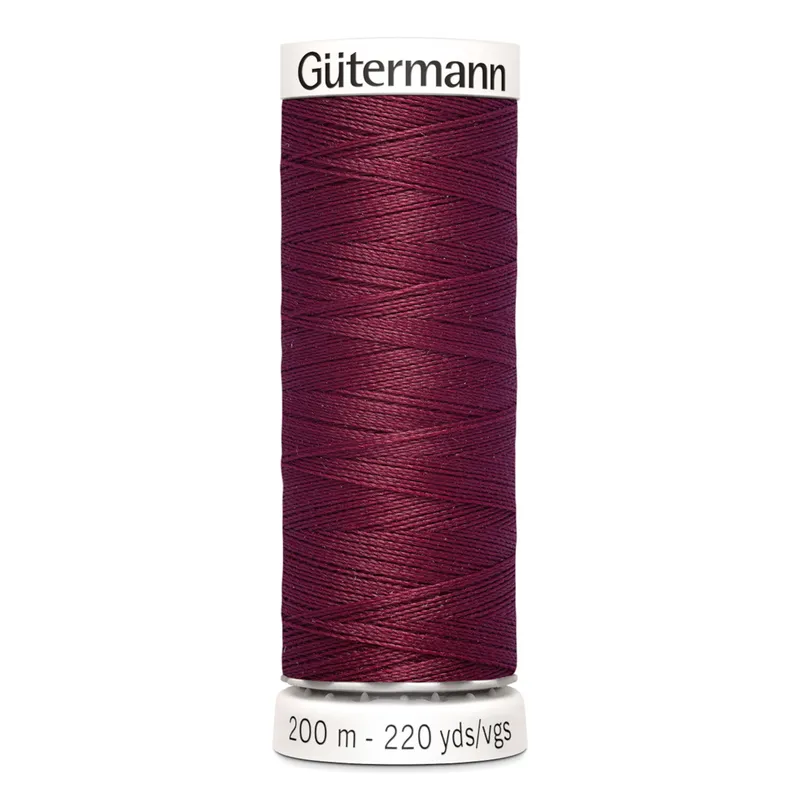 Gütermann Gütermann Allesnäher 200m 375 Weinrot – Produktbild 1 von 1