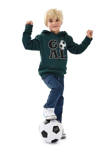 Band of Rascals Band of Rascals GOAL Hooded, Racing-green, – Produktbild 3 von 4