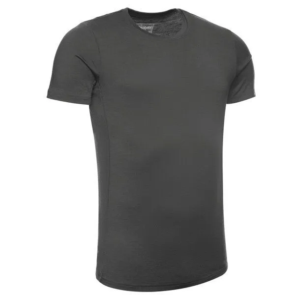 Kaipara - Merino Sportswear Kaipara - Merino Sportswear Merino kurzarm Unterhemd Herren Slimfit 200, Anthrazit, – Produktbild 2 von 2
