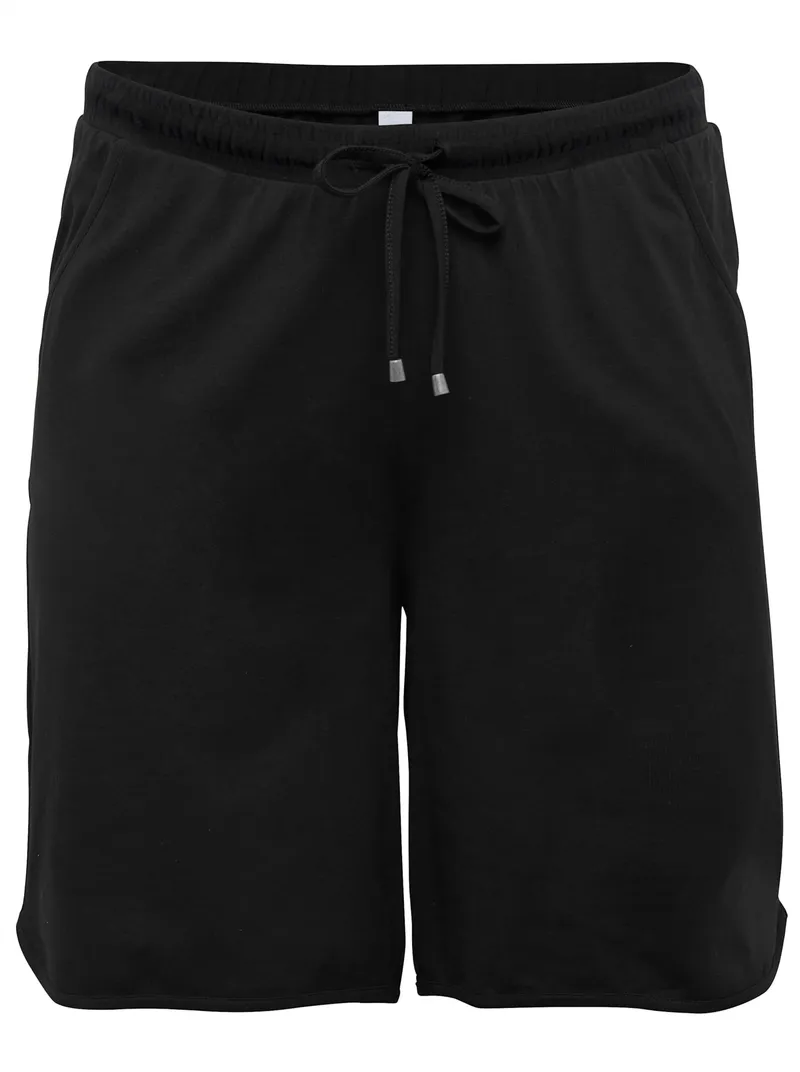 sheego Bermudas schwarz, Schwarz, – Produktbild 1 von 2