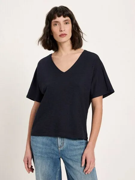LANIUS LANIUS Shirt (GOTS) aus Bio-Baumwolle, Midnight, – Produktbild 4 von 4