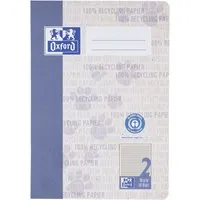OXFORD OXFORD Recycling-Schulheft DIN A5, 16 Blatt, Lineatur 2 (Kontrastlineatur), 90 g/m² – Produktbild 1 von 1
