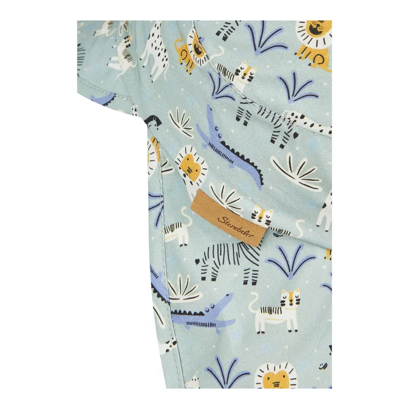 Sterntaler Sterntaler Schirmmütze mit Nacken- und UV-Schutz Safari, Gruen, – Produktbild 3 von 3