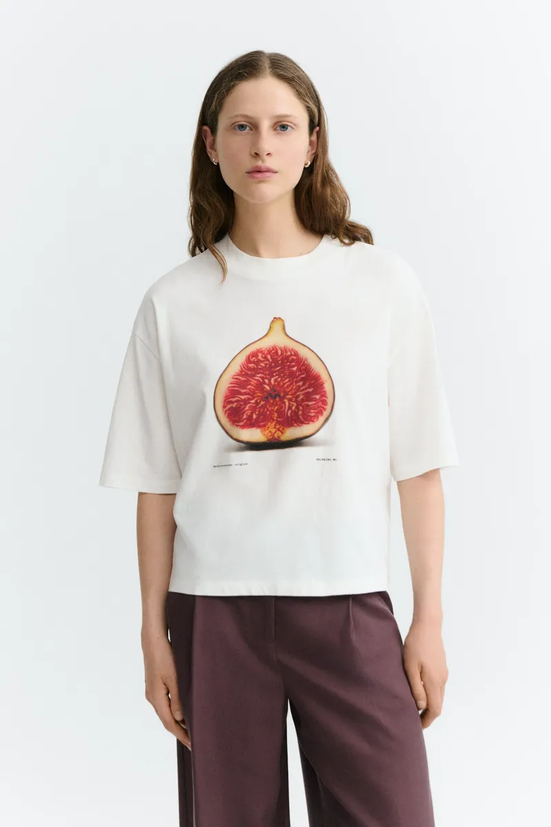 thinking mu thinking mu Damen vegan Oversized T-Shirt Lena Figa Weiß, Weiß, – Produktbild 2 von 2