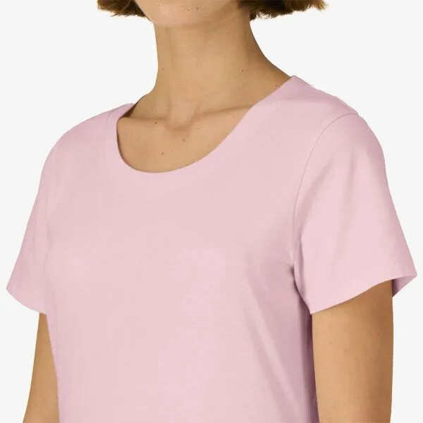YTWOO YTWOO Mid-Light Damen T-Shirt Slim Fit, Cotton pink, – Produktbild 2 von 3